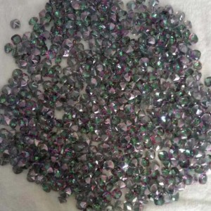 Pedras em mudança de cor diásporo sintético de sutanita