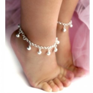 Jóias do bebê presente do bebê corrente do pé do bebê 925 prata esterlina pulseira de tornozelo do bebê birthstone